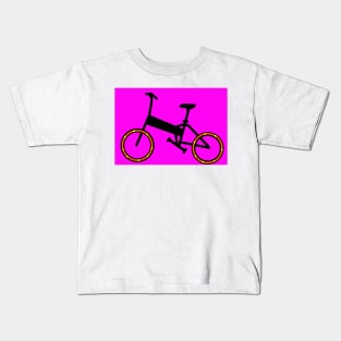 Gay parade bike Amsterdam Kids T-Shirt